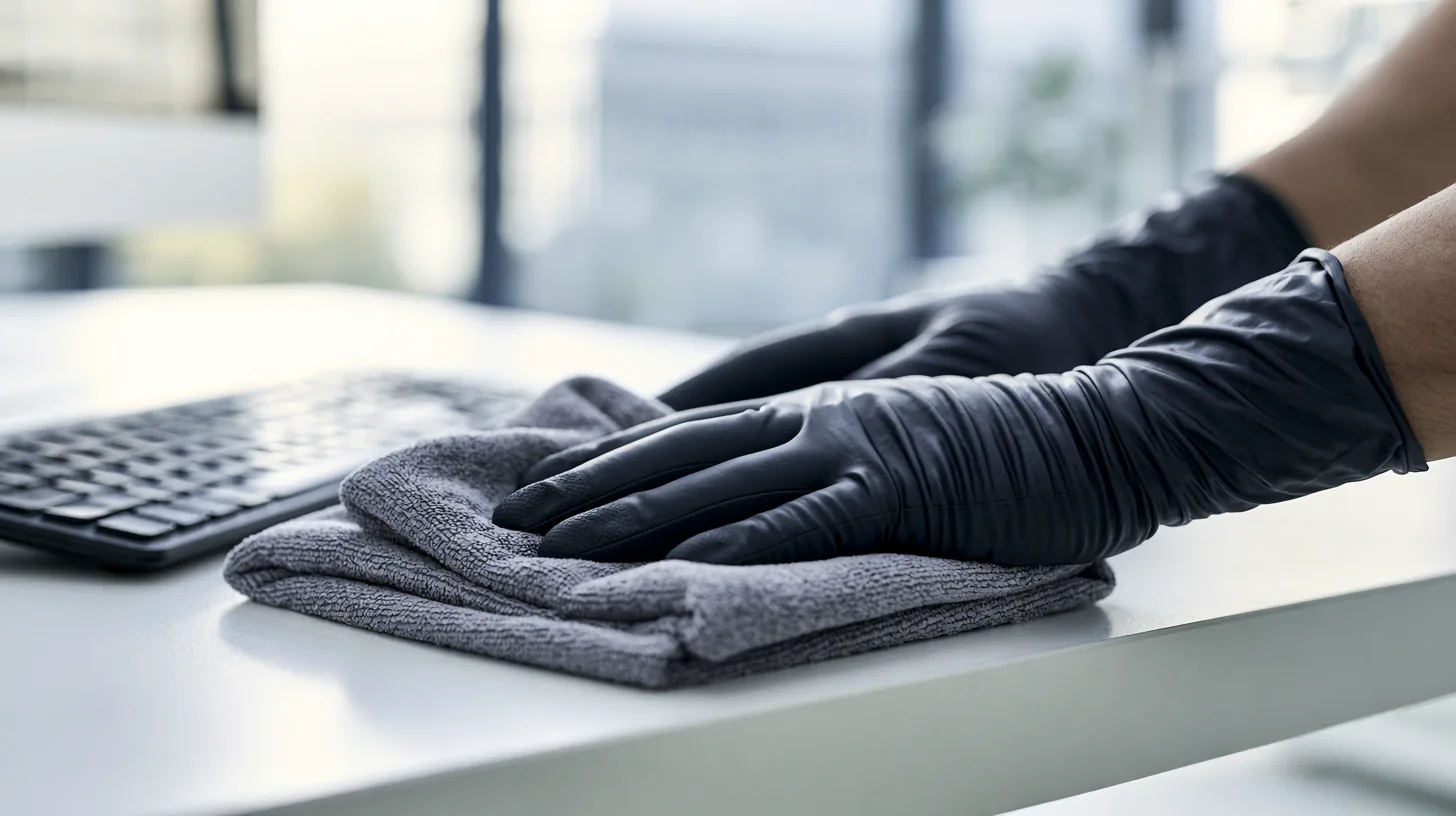 Contract office cleaning